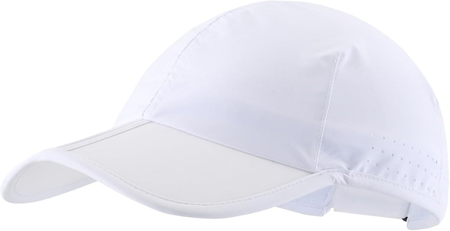 Foldable Sports Cap - Reflective Running Hat for Men & Women | Quick-Dry Athletic Fitted Design