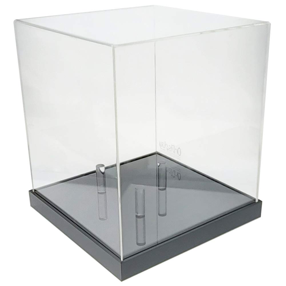 OnDisplay Deluxe UV-Protected Soccer Ball/Volleyball Display Case - Black Base - Luxe Handmade Acrylic Design