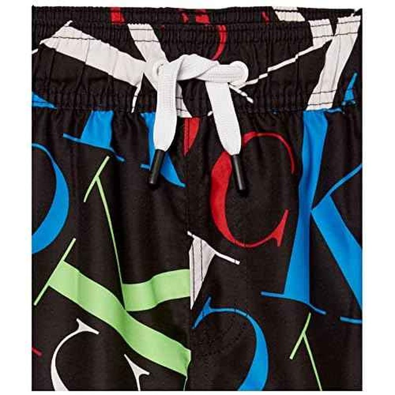 Calvin Klein Boys' Swim Trunk with UPF 50+ Sun Protection