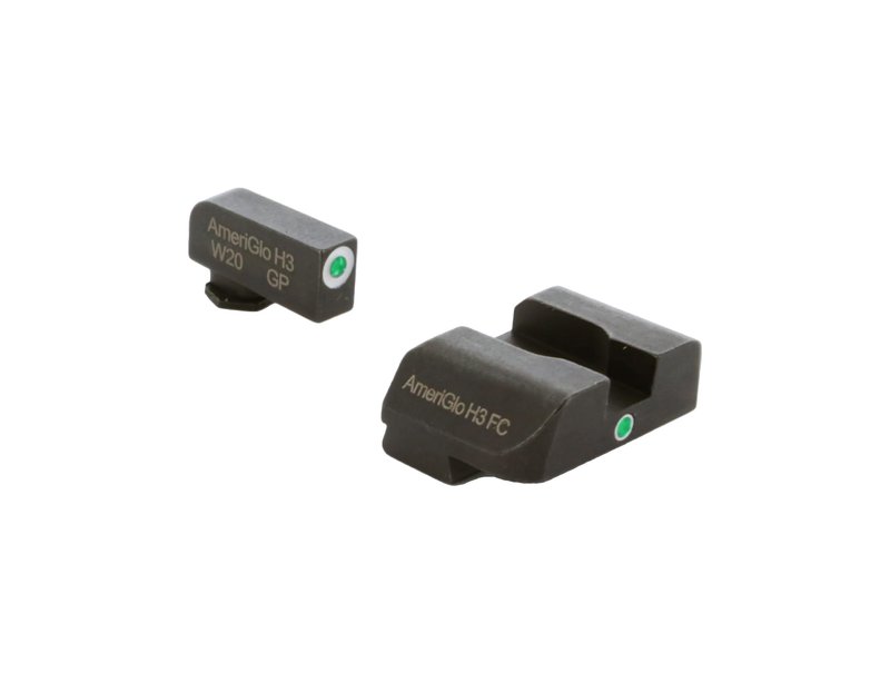 AMERIGLO i-Dot Series Sight Set for Glock - Fits Gen 1-4 9mm/.40/.380, Gen5 10mm/.45