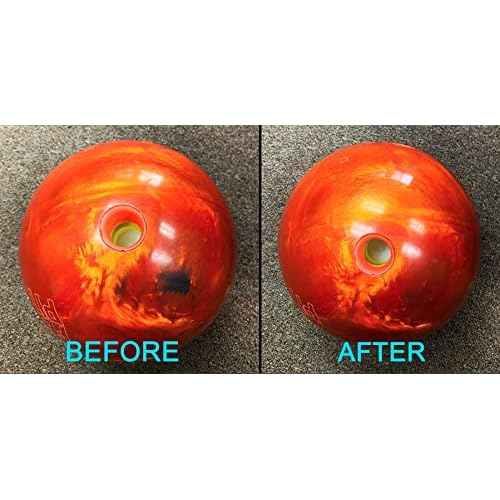 Bowling Ball Cleaner Spray - USBC Approved - Oil, Scuff, and Belt Mark Cleaner - Restores Tack and Prolongs Lifespan of Ball