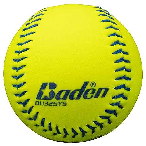 Baden USSSA Classic M Slowpitch Softballs - 12" Synthetic Cover for Enhanced Durability | Official Game Balls for Competitive Play | 12-Pack