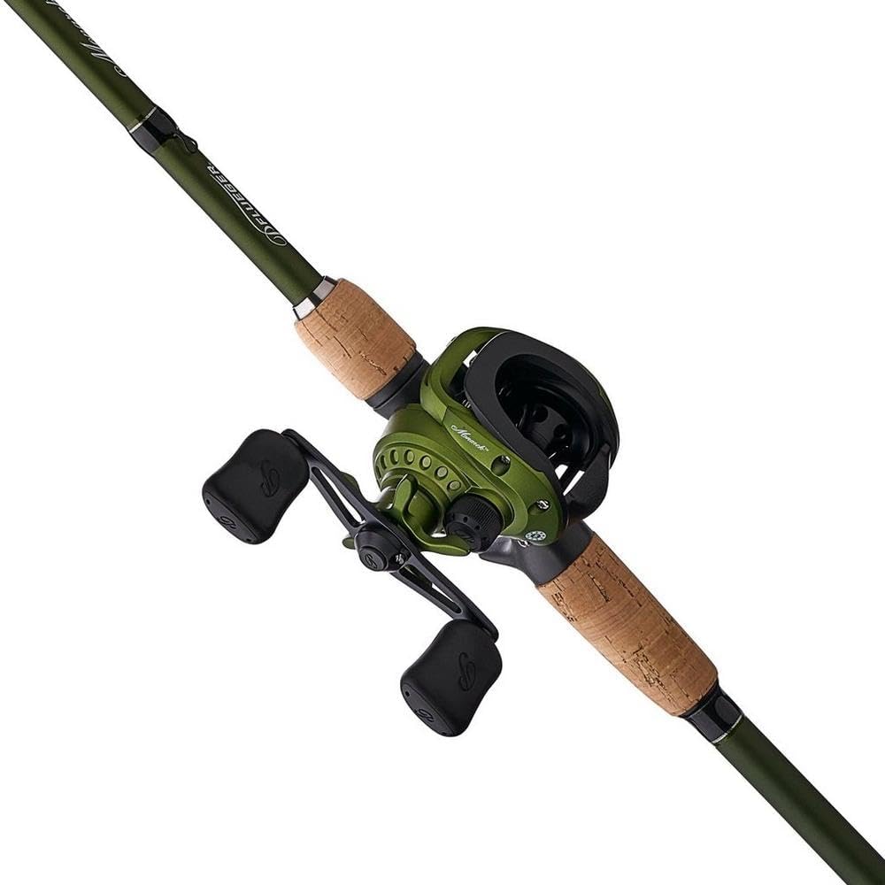 Pflueger Monarch Baitcast Reel & Fishing Rod Combo - Lightweight Design, Smooth Casting