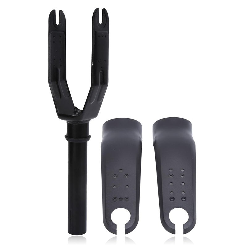 equlup Scooter Fork, 172x33.5mm/6.8x1.3in Front Fork Replacement with Plastic Cover Aluminum Alloy Electric Scoter Parts Accessory for M365 M365PRO (Grey)