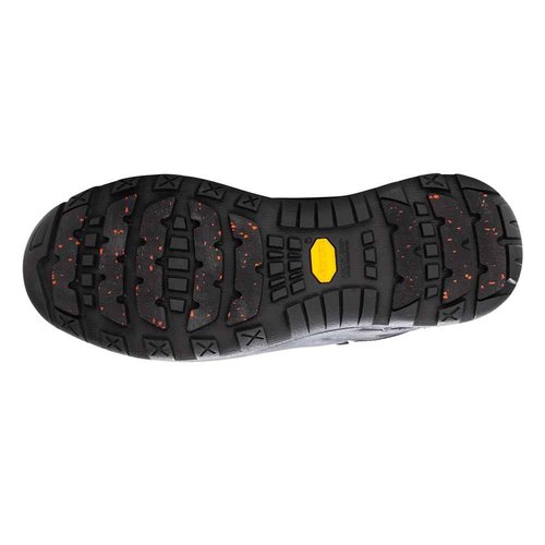 Propét Men's Veymont Waterproof Hiking Boots, Gunsmoke/Orange, 11 Medium US