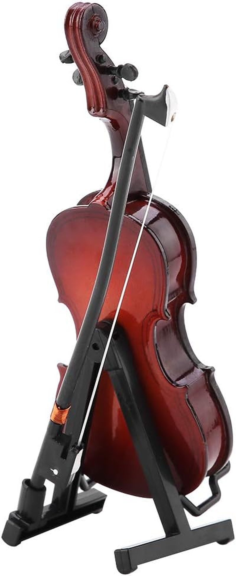 Miniature Cello Model - Wooden 5.5in Replica with Case | Perfect Musical Gift for Collectors & Home Decor