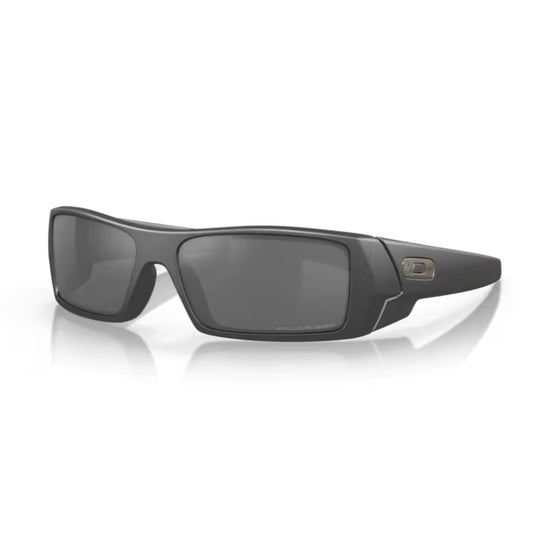 Oakley Gascan OO9014 53-112 Cerakote Cobalt/Black Iridium Polarized Sunglasses+Oakley Leash