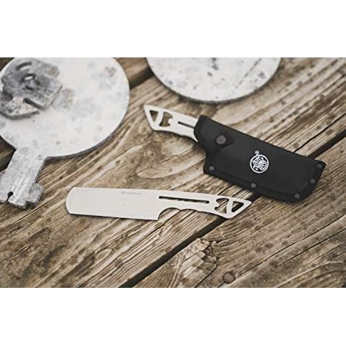 Smith & Wesson Bullseye Throwing Products with Full Tang Stainless Steel Design and Protective Nylon Sheaths for Recreation and Competition