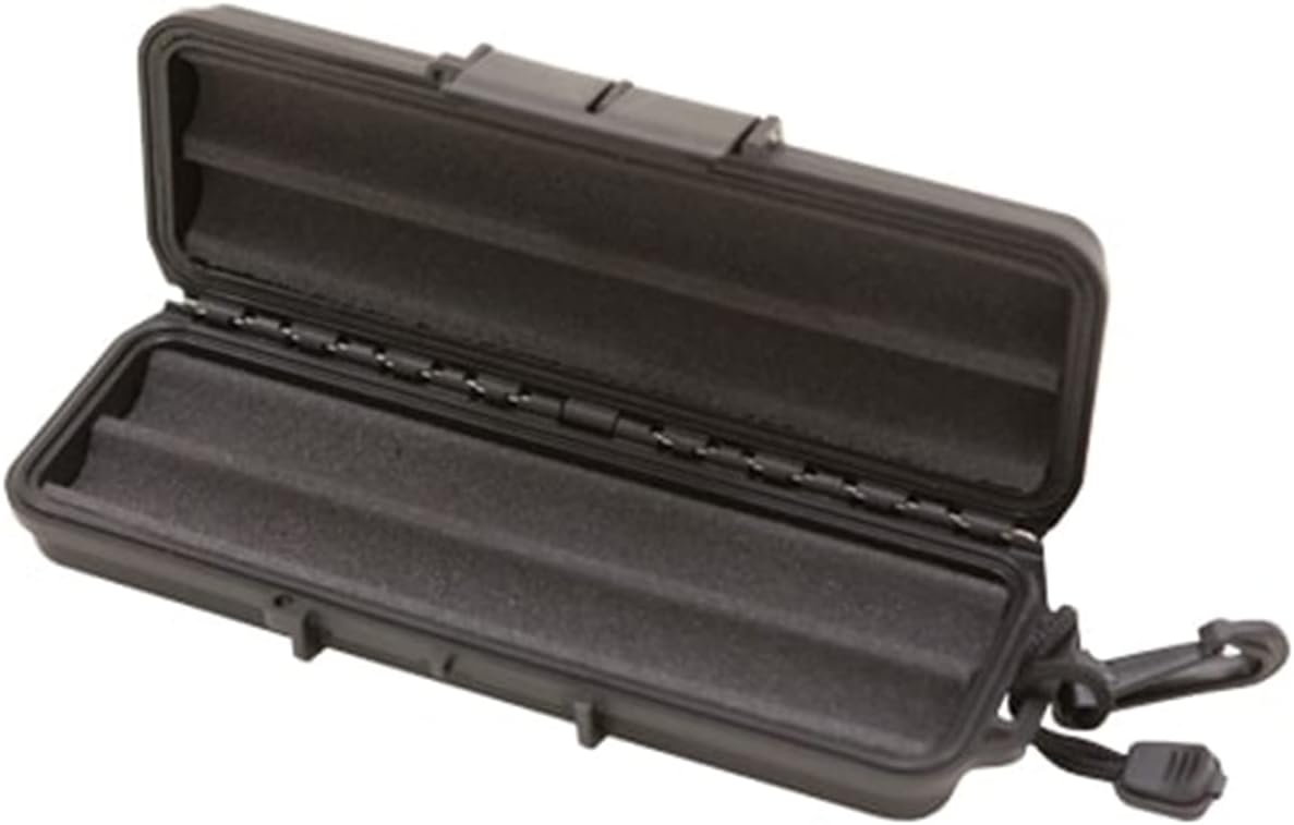 SKB Cases Waterproof Hard Case - Mil-Standard Injection Molded Design | Small 7" x 2" x 1" with Padded Handle
