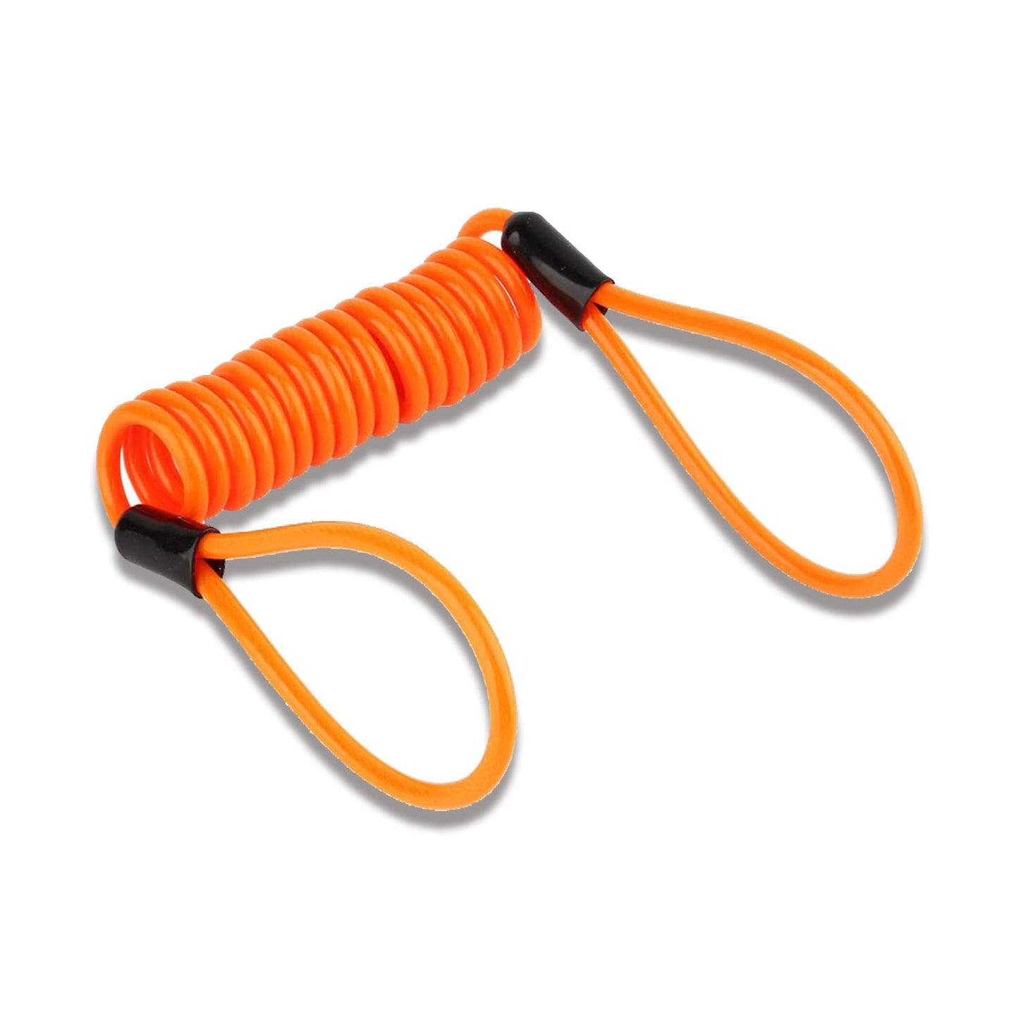 Motorcycle Reminder Cable, 1.2m Reminder Coil Cable Multipurpose Security Reminder Cable Tool for Scooter Motorcycle Bike Brake Disc