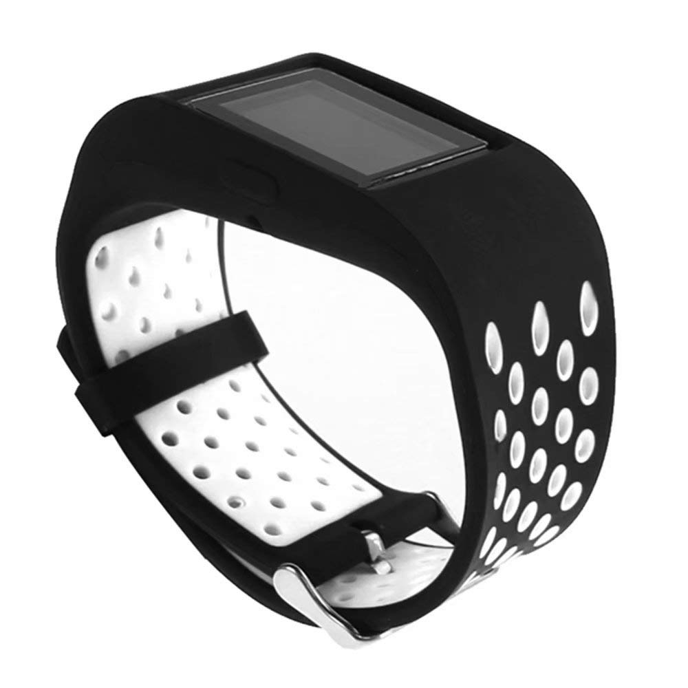 T-BLUER For Fitbit Surge Watchband, Replacement Double Color Silicone Bands Straps for Fitbit Surge Watch Fitness Tracker Watch Band Wristband Accessories