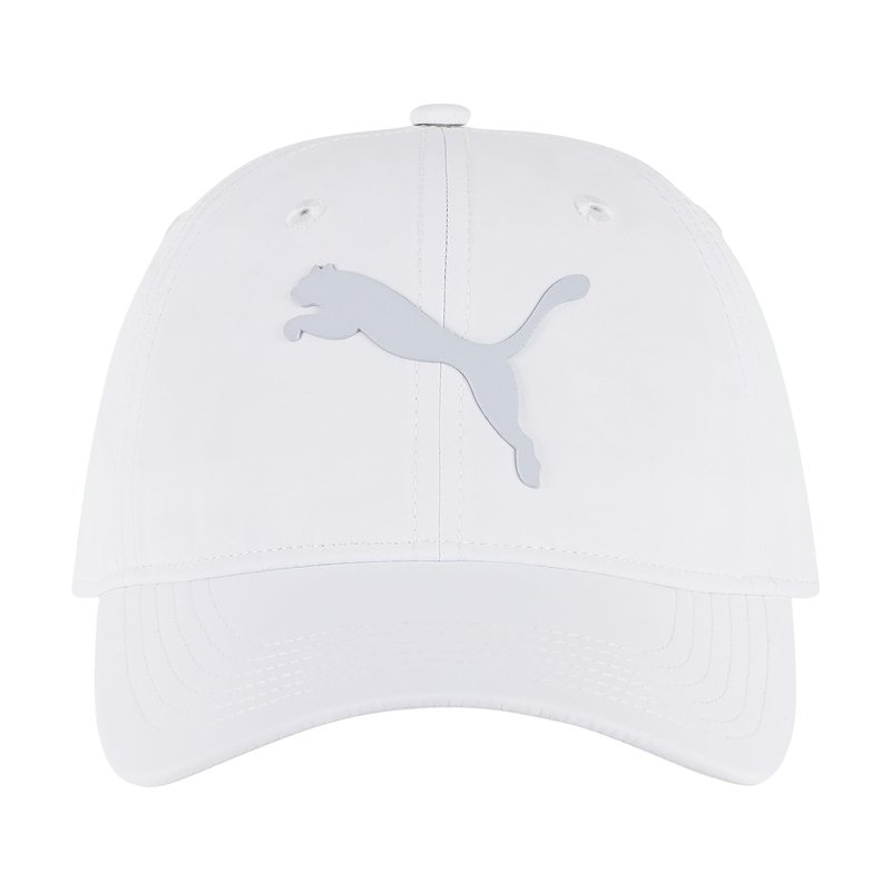 Puma Women's Gates Adjustable Cap, White/Light Blue, OS