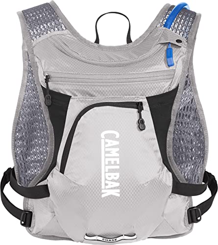 CamelBak Women's Chase Bike Vest 50oz - Hydration Vest - Easy Access Pockets, Silver/Black