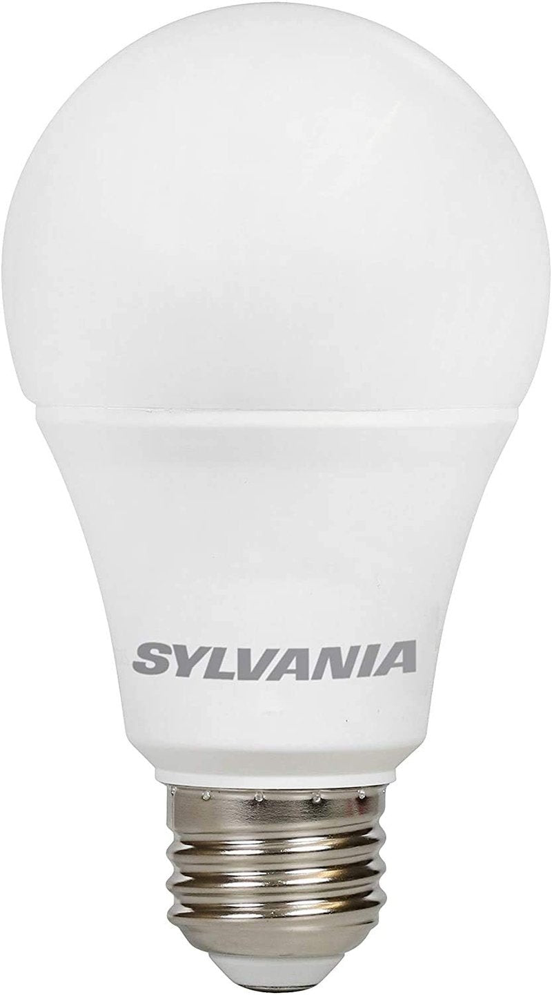 Sylvania ECO LED Light Bulb - A19 60W Equivalent, 9W, 750 Lumens, Soft White | 8 Pack, Frosted Finish