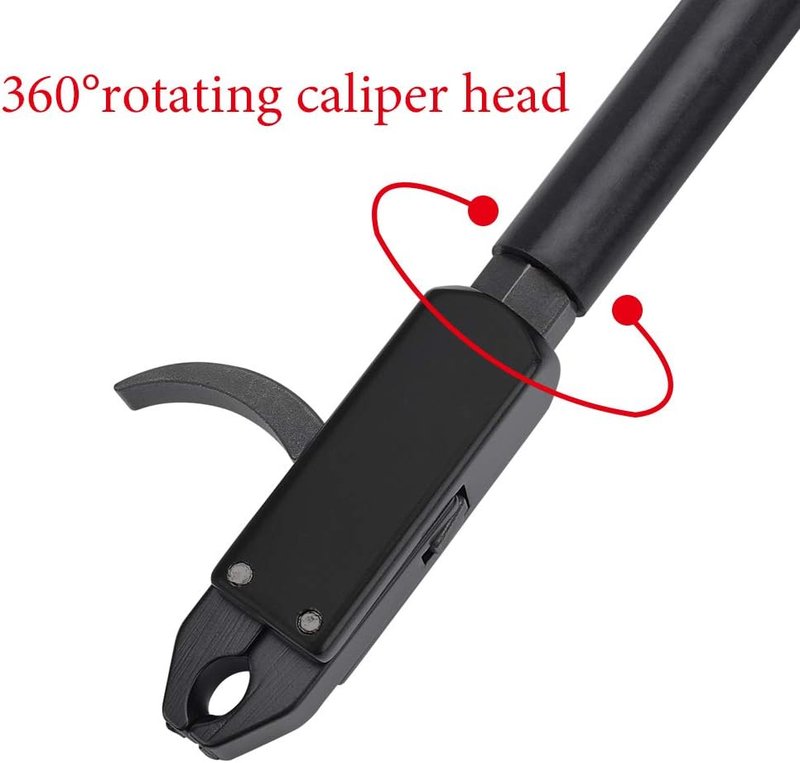 Adjustable Archery Compound Bow Release Aid - Foldback Design, Black Wrist Strap Trigger Caliper for Right/Left Hand
