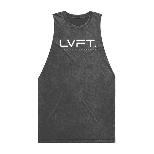 Lingt Chic Men's Muscle Gym Sleeveless Tank Top Bodybuilding Fitness Workouts and Outdoor Running (Medium, Dark Gray)