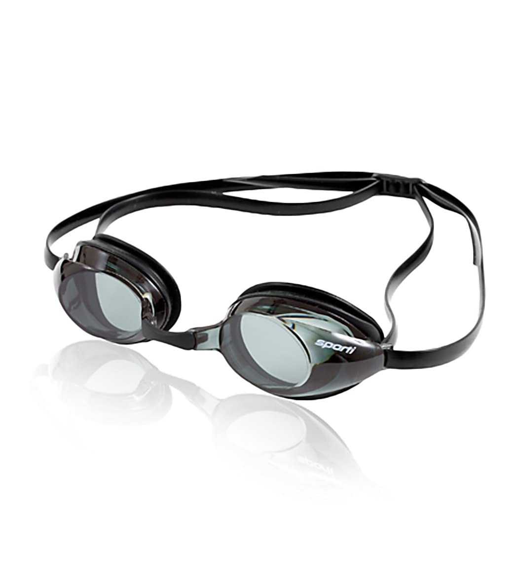 Sporti Antifog S2 Jr. Goggles - Smoke lens/Black frame