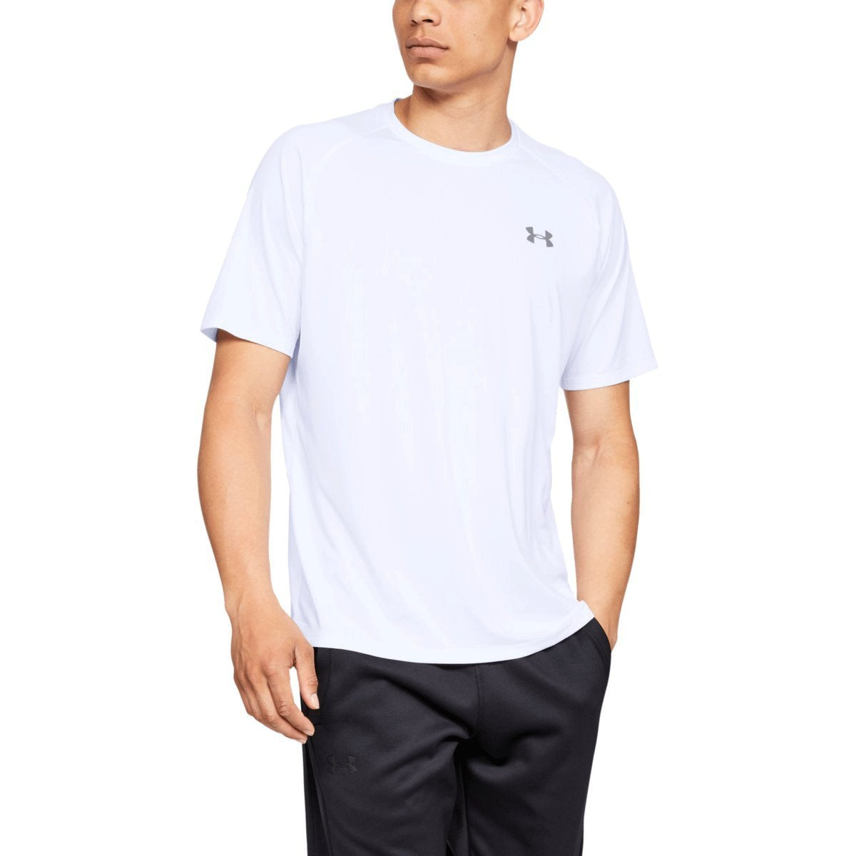 Under Armour Men's UA Tech™ 2.0 Short Sleeve 3XLT White
