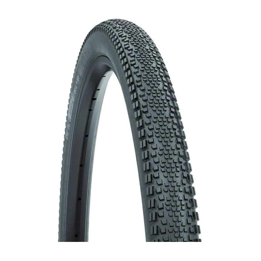WTB Riddler 700 x 37 Gravel Bike Tire, Tubeless Ready Folding Bead, Lightweight Fast Rolling, 60tpi, Black Sidewall, Dual DNA for Adventure Rides