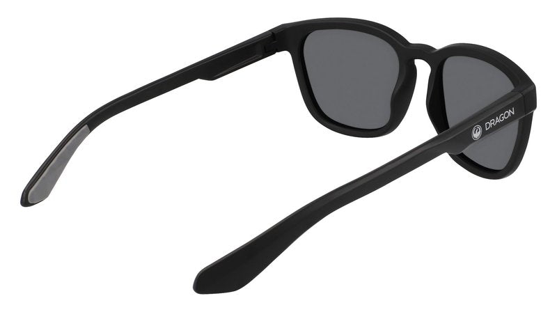Dragon Sunglasses DR DUNE LL H 20 POLAR 002 Matte Black H2o/Ll Smoke