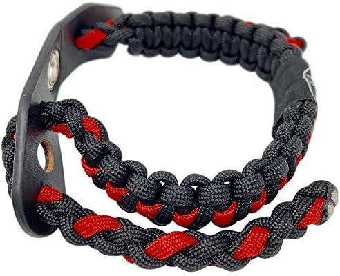 Bow Archery Wrist Sling - Durable 550 Paracord with Metal Grommet | Full Grain Leather, Multiple Camo Options