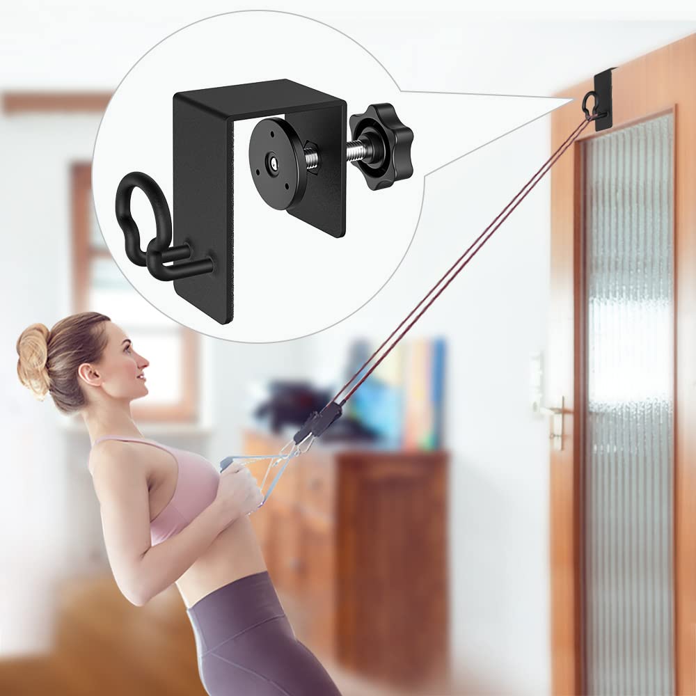 BeneLabel Heavy Duty Door Anchor for Fitness Training - Compatible with Resistance Bands, Suspension Straps and More - Ideal for Home Gym Workout, Strength Training, Physical Therapy