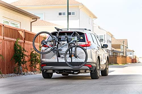 Saris Bike Racks, Bones EX Car Trunk Bicycle Rack Carrier, Mounts 2 Bikes, Black