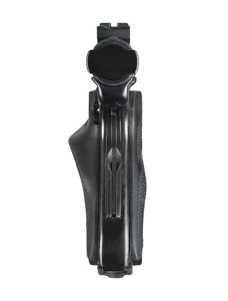 Hogue Rubber Grip with Finger Grooves, Right Hand with Thumb Rest for Ruger MK II/MK III, Black - 82060
