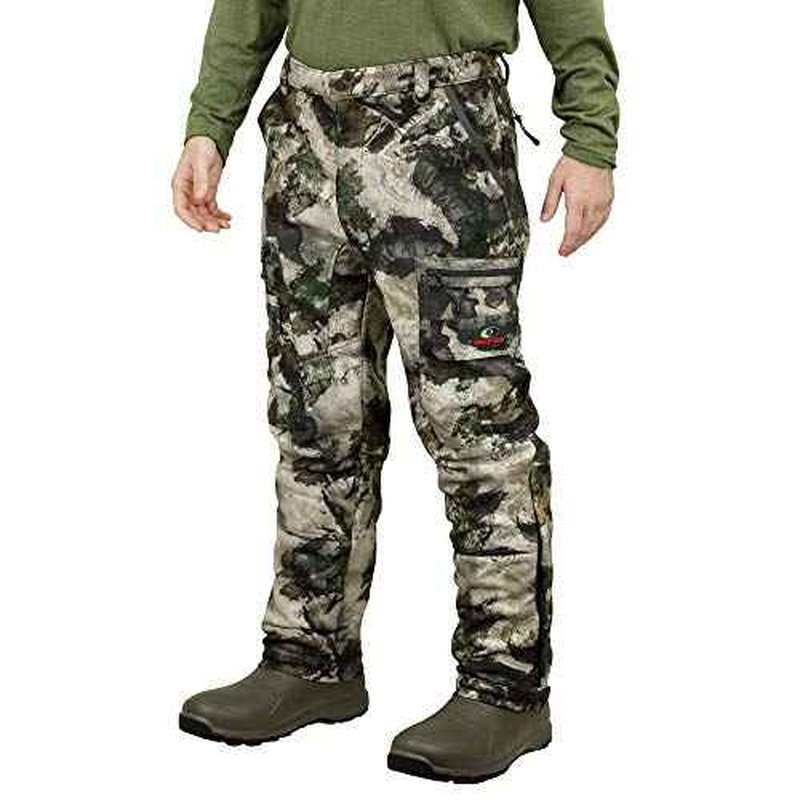 Mossy Oak Sherpa Fleece Lined Camo Hunting Pants for Men