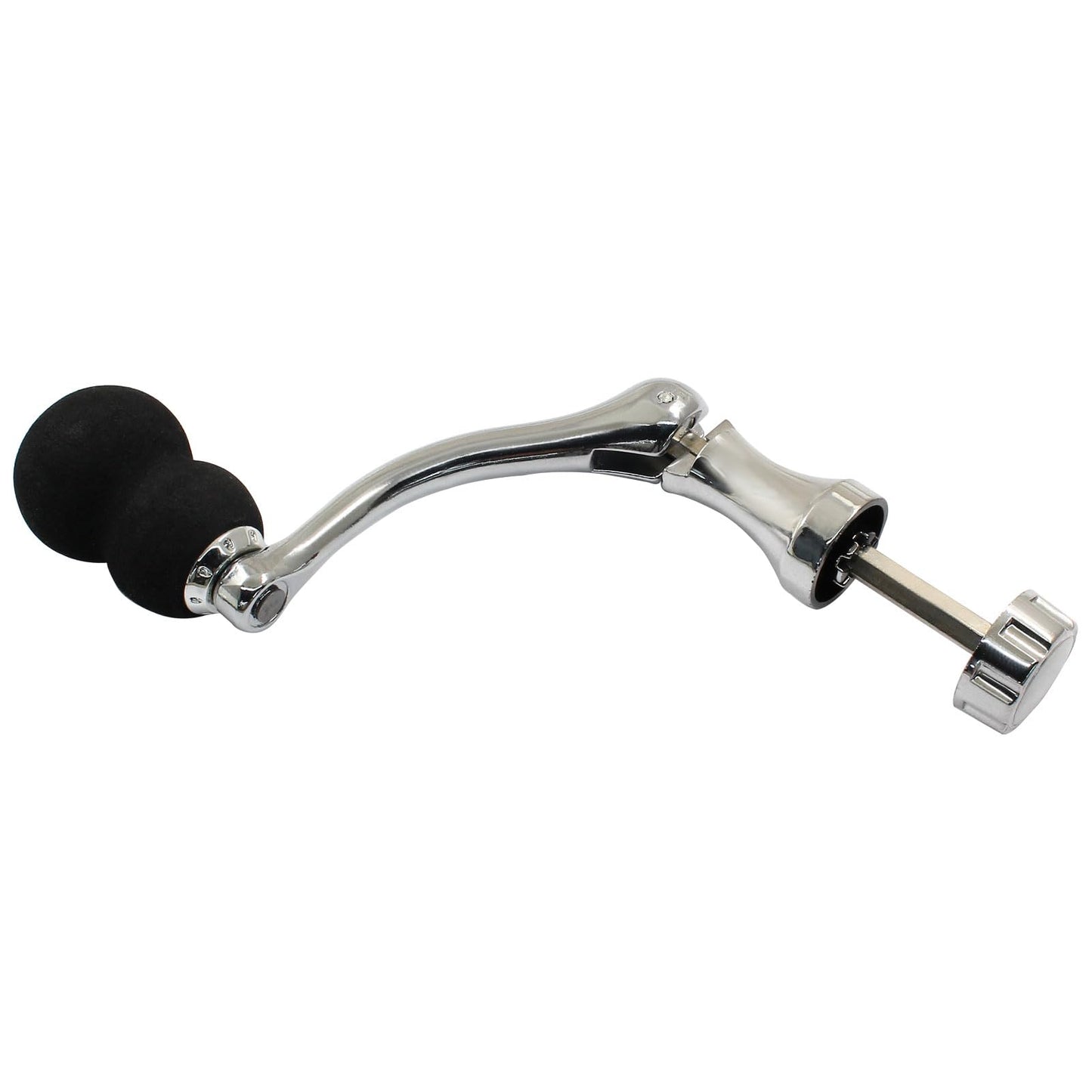 Jiozermi Fishing Spinning Reel Handle, Full Metal Reel Handle for Fishing Handle Replacement Parts, Suitable for Fishing Reel 1000-4000 Series