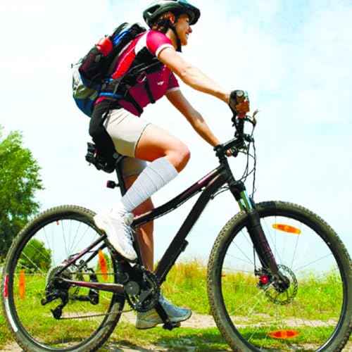 Elastic Lower Leg Calf Compression Support Bandage Sleeve Wrap for Women and Man, Shin Splint Guard for Football Runner, Basketball, Volleyball, Calf Pain Relief, Adjustable Plus Size (White)