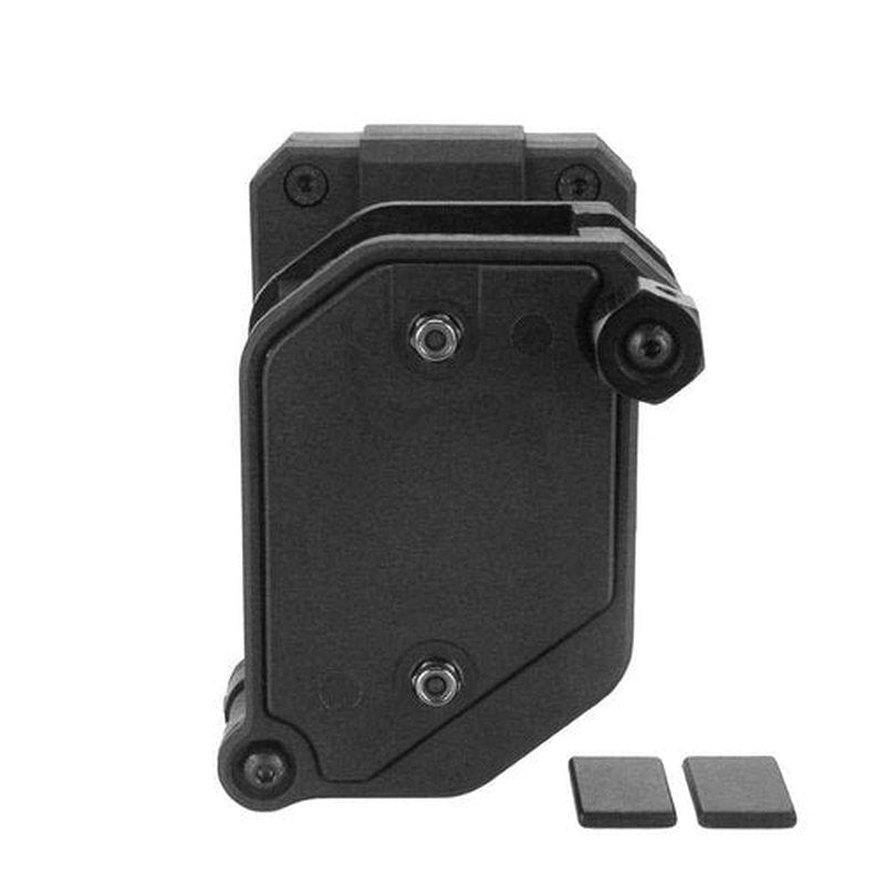 KRYDEX IPSC USPSA IDPA Competition Shooting Multi-Angle Adjustment Speed Shooter's Pistol Magazine Pouch Mag Holster Holder (BK 4 Pcs)