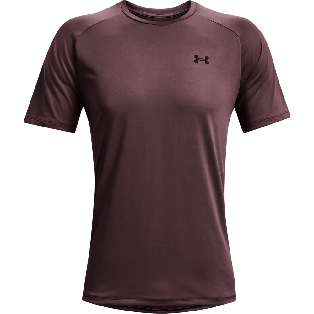 Under Armour Men's Tech 2.0 Short-Sleeve T-Shirt, Ash Plum (554)/Black, X-Large