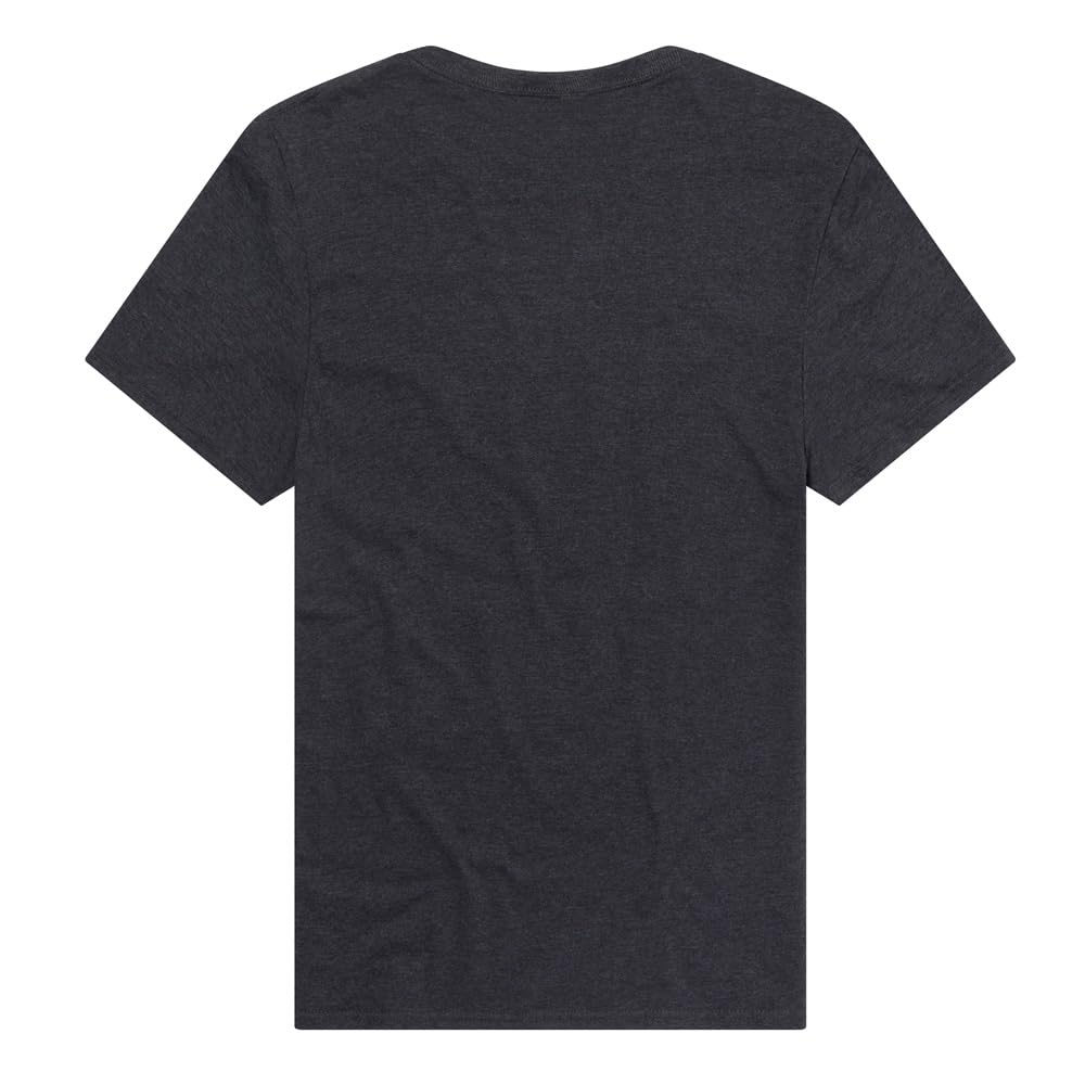 Indivisible Official Chevrolet Camo Flag Men's Classic Ring-Spun T-Shirt, Black Ink Heather, Large