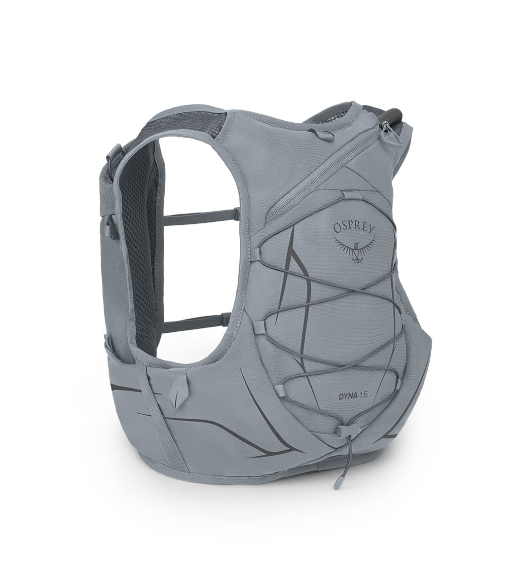 Osprey Dyna 1.5L Women's Running Hydration Vest with Hydraulics Reservoir, Slate Grey, Medium