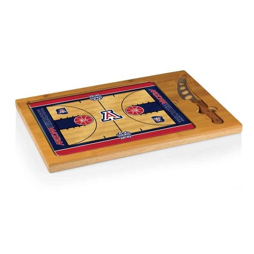 NCAA Arizona Wildcats Basketball Court Icon Cheese Set (3-Piece)