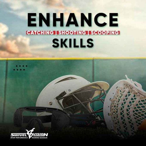 Sports Training Goggles - Ages 5 & Up | Adjustable Strap, Lightweight Design | Boosts Focus, Reaction Time & Performance for Baseball, Softball, Basketball, Football, Hockey, Lacrosse & Soccer