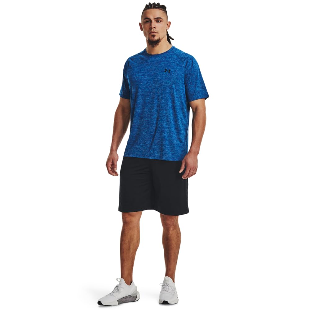 Under Armour Men's Tech 2.0 Short-Sleeve T-Shirt, (471) Blue Mirage / / Black, Large