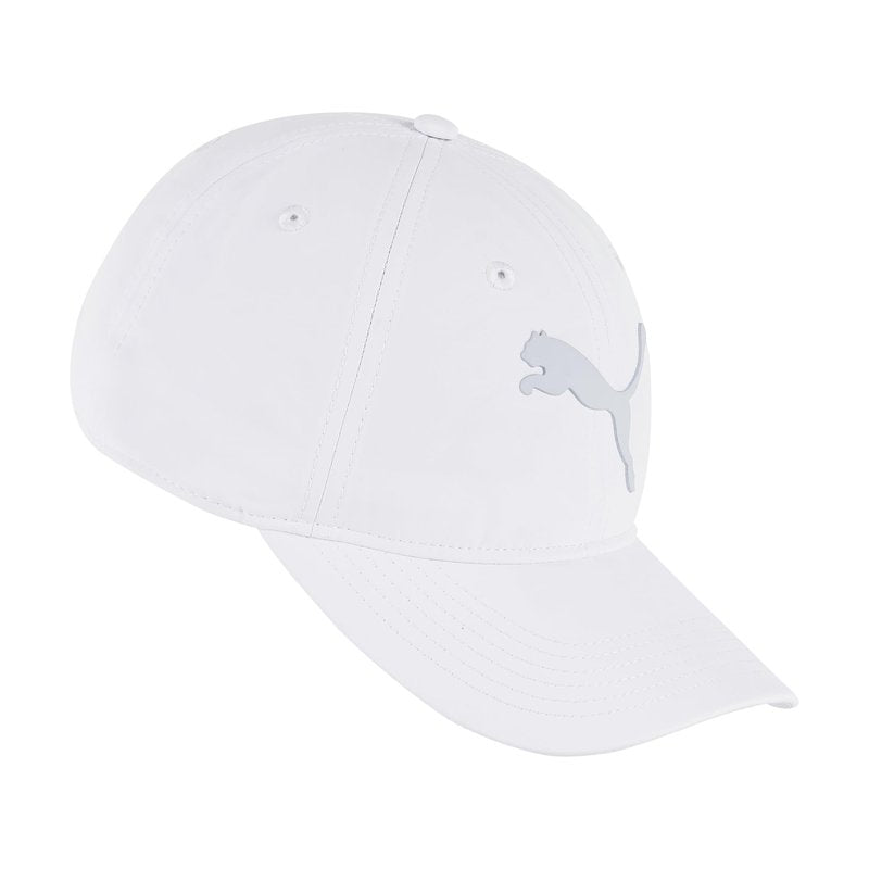 Puma Women's Gates Adjustable Cap, White/Light Blue, OS