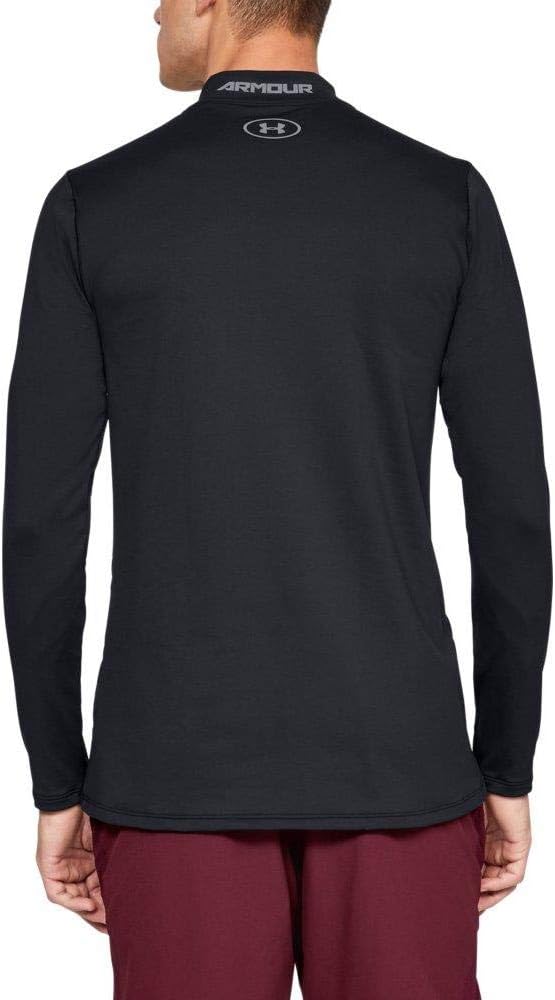 Under Armour Men's ColdGear Fitted Mock - 3XLT Black Thermal Base Layer