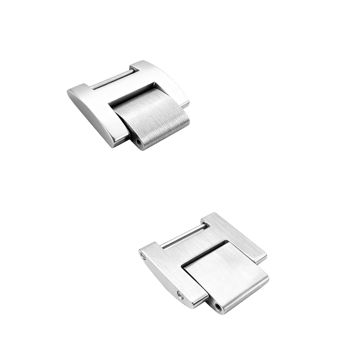 HiCycle2 20mm Full Link Replacement For Cartier 42mm Ballon Bleu Bracelet Shiny Matte Stainless Steel (Full link)