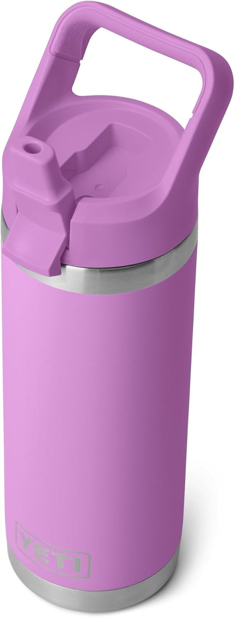 YETI Rambler 18 oz Bottle - Vacuum Insulated Stainless Steel with Color Matching Straw Cap | Desert Bloom