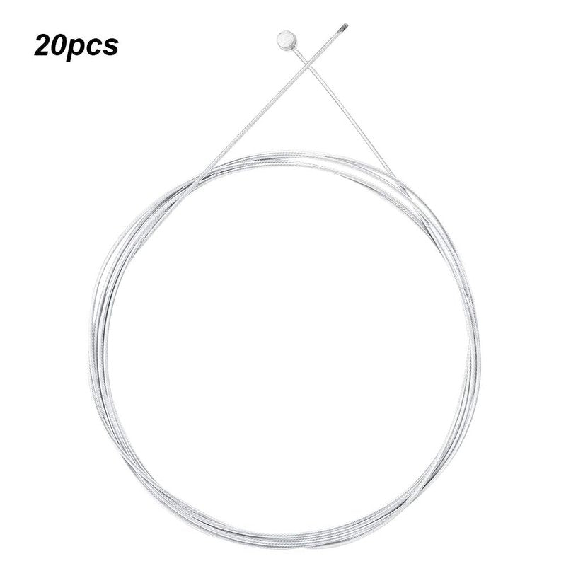Ymiko 2.5 m Brake Cable 20 Brakes 2300 mm Cables lot Rear for Electric Bikes disc Electric Modification Accessories Metal housing Long Electric brake line Rear Wheel Cable Core Brake Line Accessories