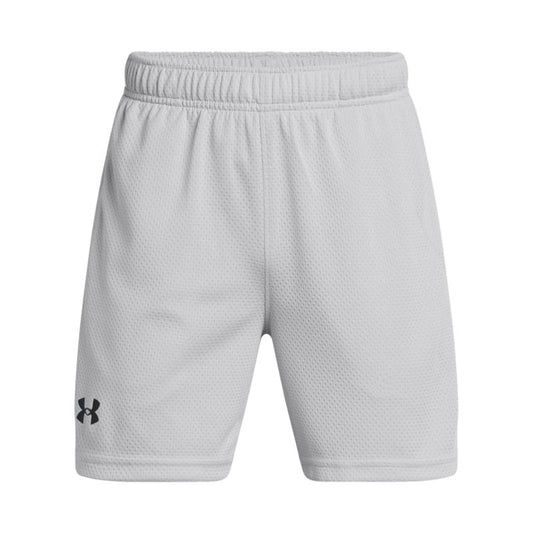 Under Armour Boys Tech Mesh Shorts, (011) Mod Gray / / Black, Medium