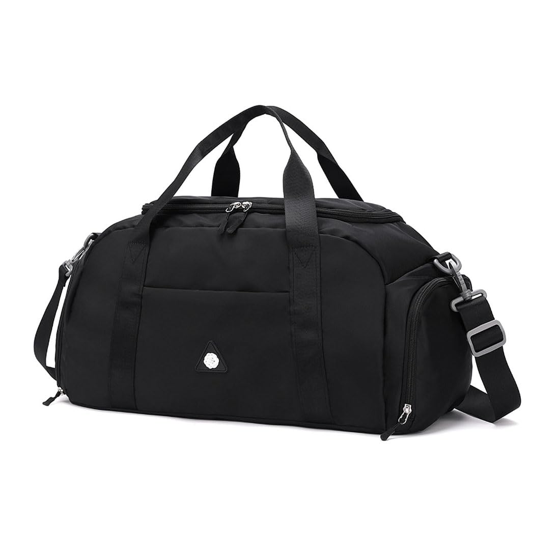 Sports Gym Bag Travel Duffle Bag for Women and Men (lavender gym bag-No Shoes Compartment)