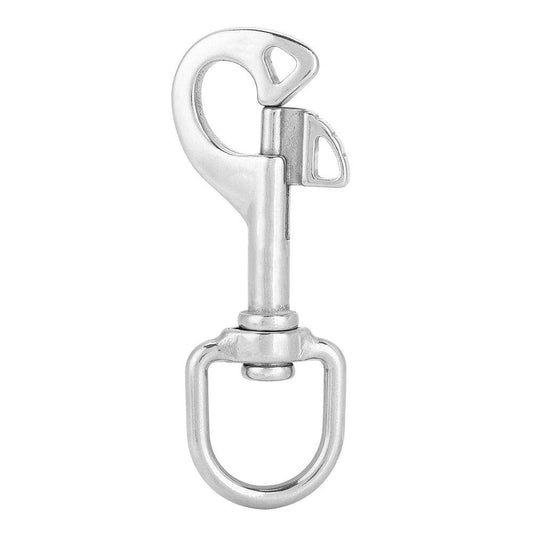 Dioche 3.7 Inch Swivel Snap Hooks, Diving Hook, Hook Swivel Snap Bolt Kit Diving Hook, Stainless Steel Bolt Snaps for Diving Keychain Dog Leash Camera Strap Clothesline