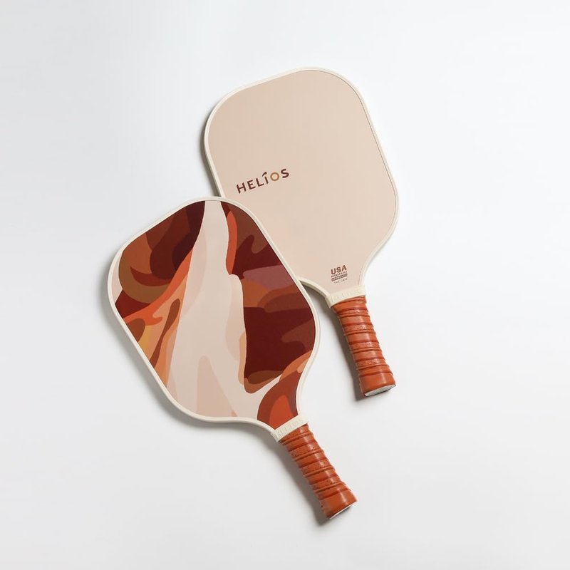 HELIOS The Gaia Pickleball Paddle – Canyon | Toray Carbon Fiber Surface with 13mm Reactive Core | 8oz, Beginner to Intermediate Paddle for Balanced Performance & Spin | USAP Approved