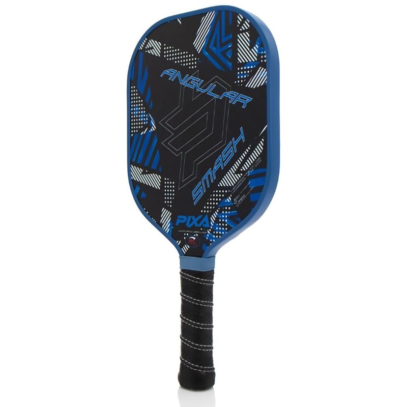 AngSmash T300 Carbon Fiber Pickleball Paddle – Grit-Textured Surface for Spin & Control, Polypropylene Honeycomb Core, Tennis-Length Handle, Lightweight, USAPA Approved – PIXA Pickleball