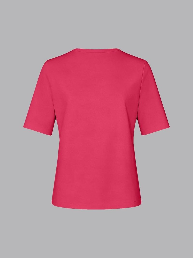Women's Casual Loose Round Neck T-Shirt - Comfortable Summer Sports Top