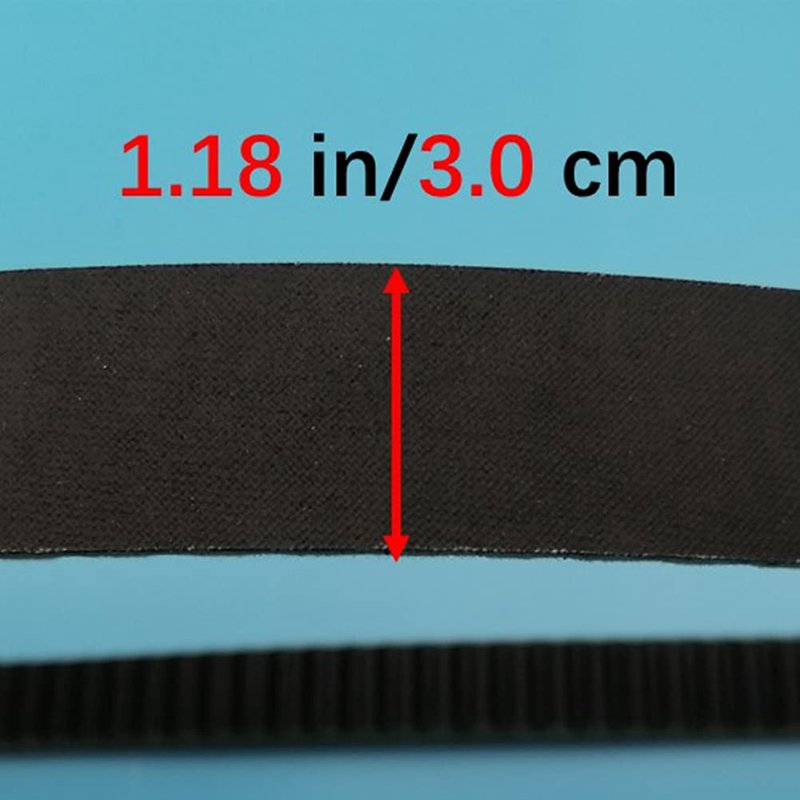 Tuzliufi Drive Belt Compatible with EZGO 2 Cycle Marathon 2PG Gas Golf Cart Models 14153G1 14153-G1 1976 1977 1978 1979 1980 1981 1982 1983 1984 1985-1987 with Tooth on Inside 1143×30×13 mm Z687